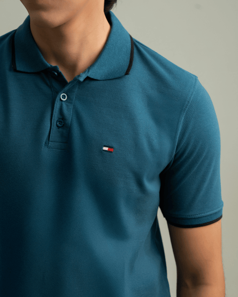 TH - Premium Pique Polo - Teal