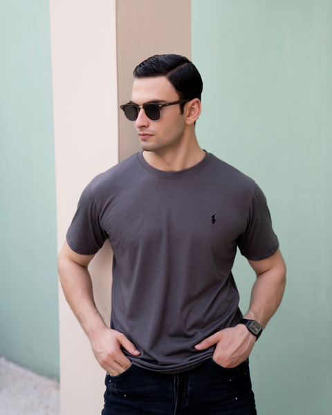 Jersey T-Shirt - Charcoal