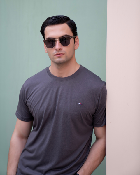 Jersey T-Shirt - Charcoal