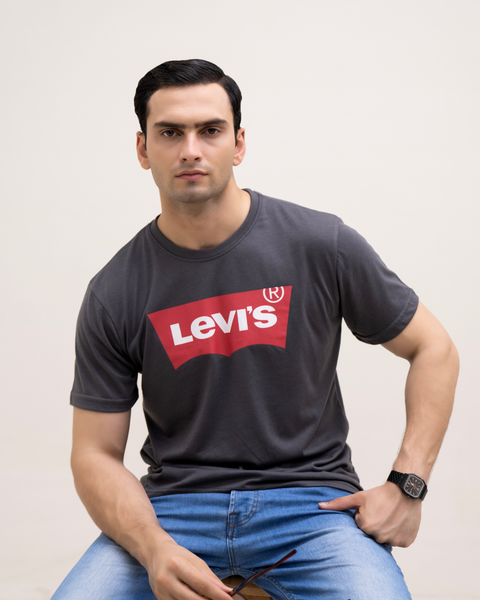 Jersey T-Shirt - Charcoal