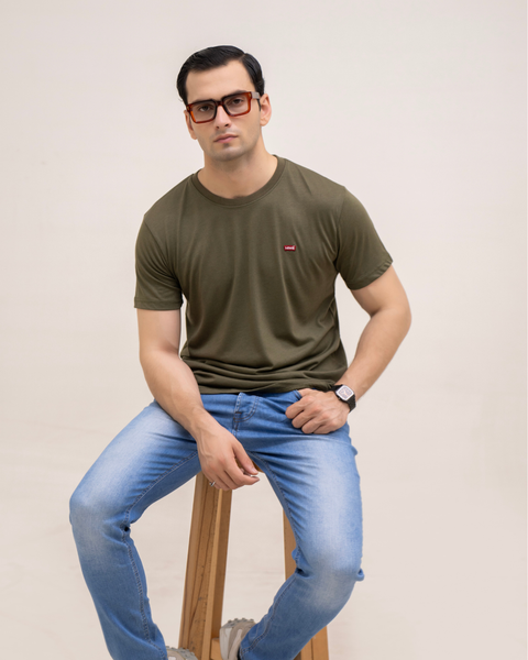 Jersey T-Shirt - Olive