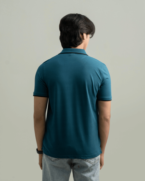 LV - Premium Pique Polo - Teal