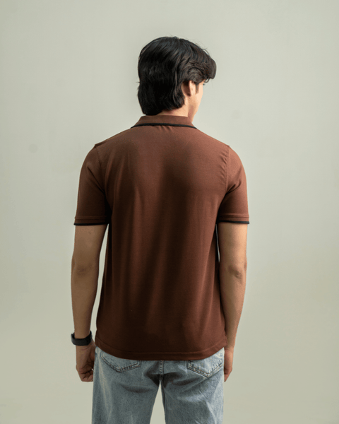 RL - Premium Pique Polo - Brown
