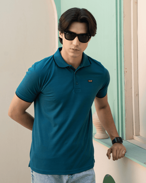 LV - Premium Pique Polo - Teal