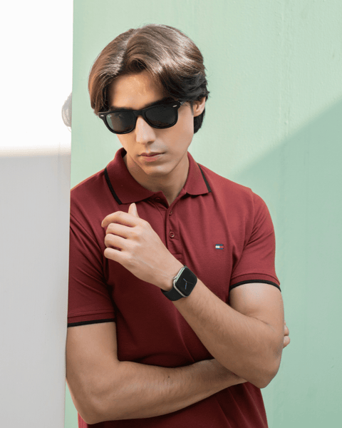TH - Premium Pique Polo - Mahroon