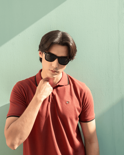 TH - Premium Pique Polo - Mahroon