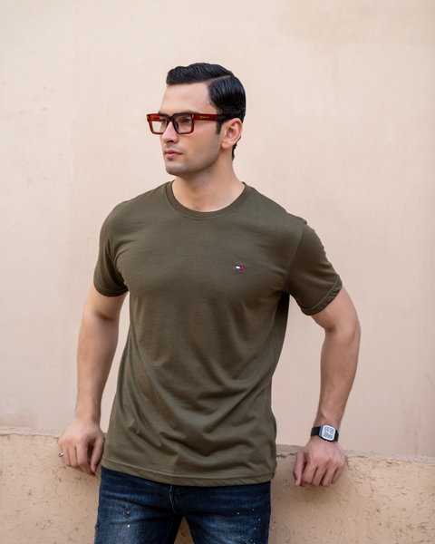 Jersey T-Shirt - Olive
