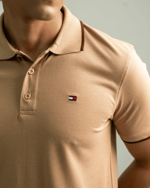 TH - Premium Pique Polo - Beige