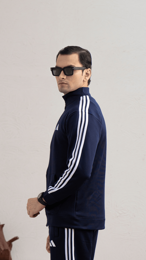 AD - Premium Winter Track Jacket - Navy