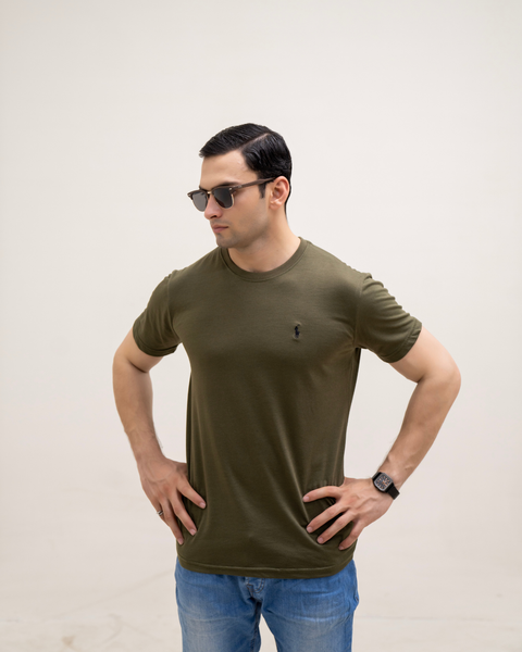 Jersey T-Shirt - Olive