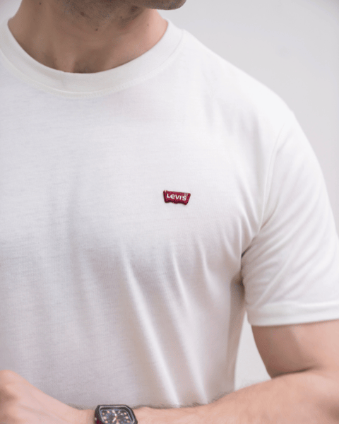 LV Premium Jersey T-Shirt - Off White