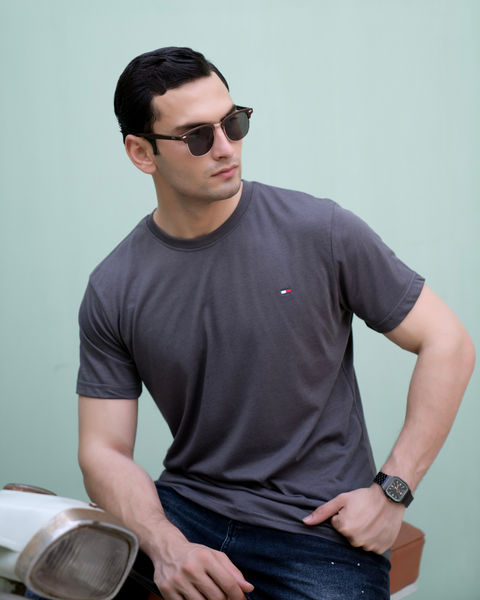 Jersey T-Shirt - Charcoal
