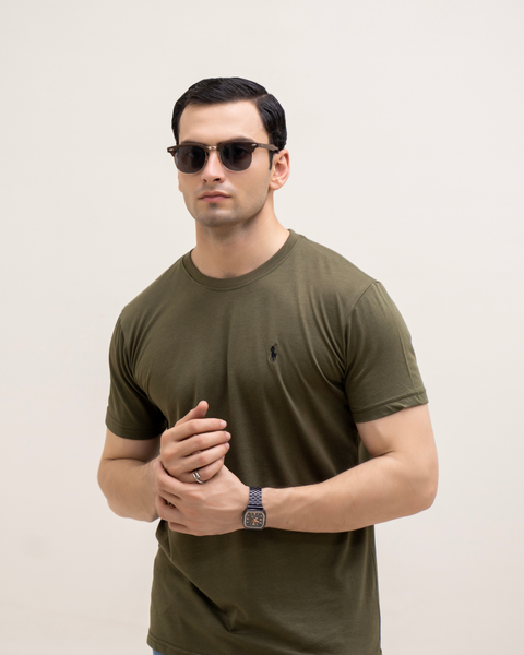 Jersey T-Shirt - Olive