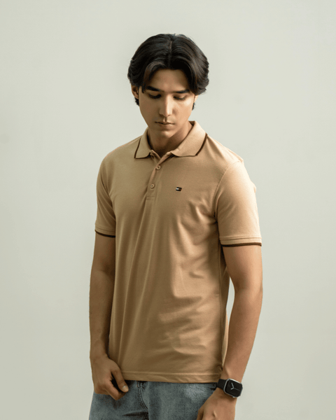 TH - Premium Pique Polo - Beige