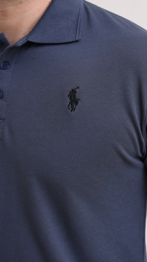 RL - Premium Pique Polo - Grey