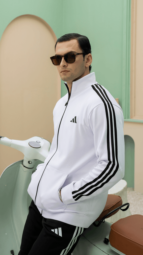 AD - Premium Winter Tracksuit - White