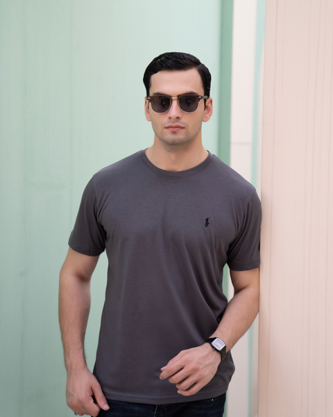 Jersey T-Shirt - Charcoal