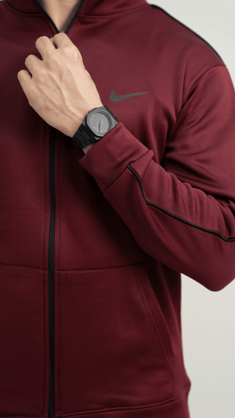NK - Premium Winter Tracksuit - Burgundy