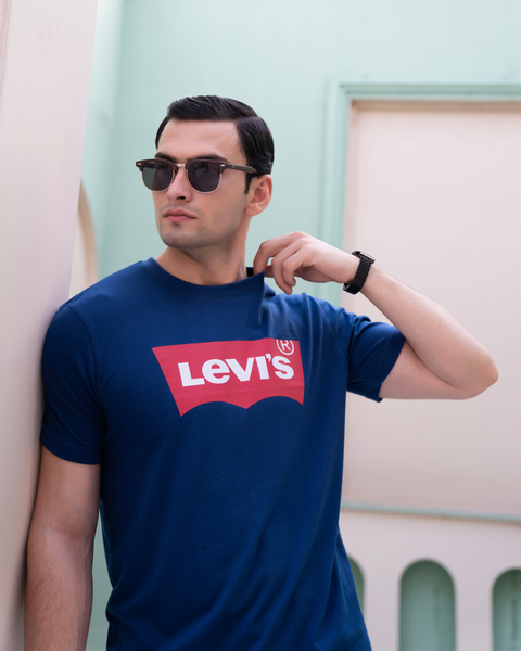 Jersey T-Shirt - Navy Blue