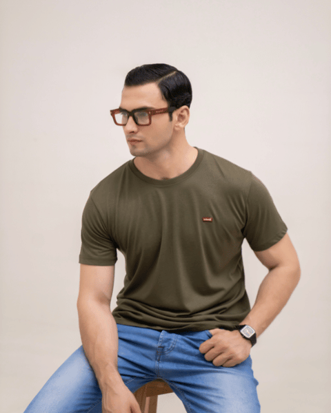 LV Premium Jersey T-Shirt - Olive