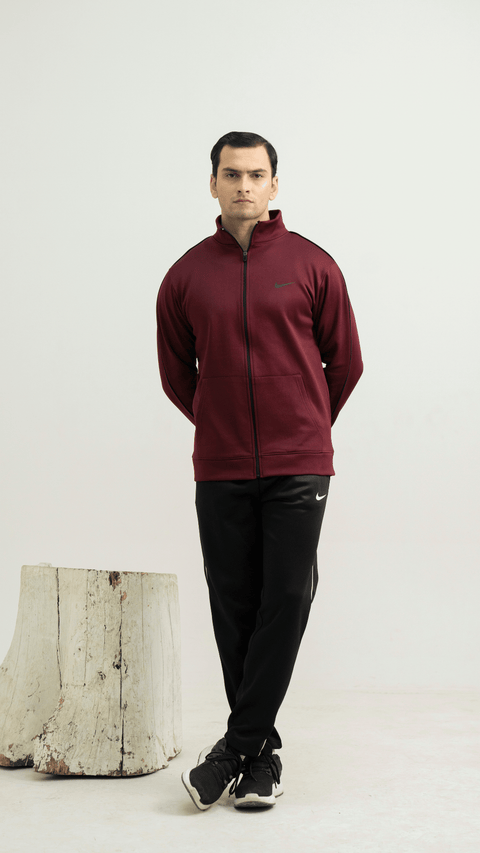 NK - Premium Winter Tracksuit - Burgundy